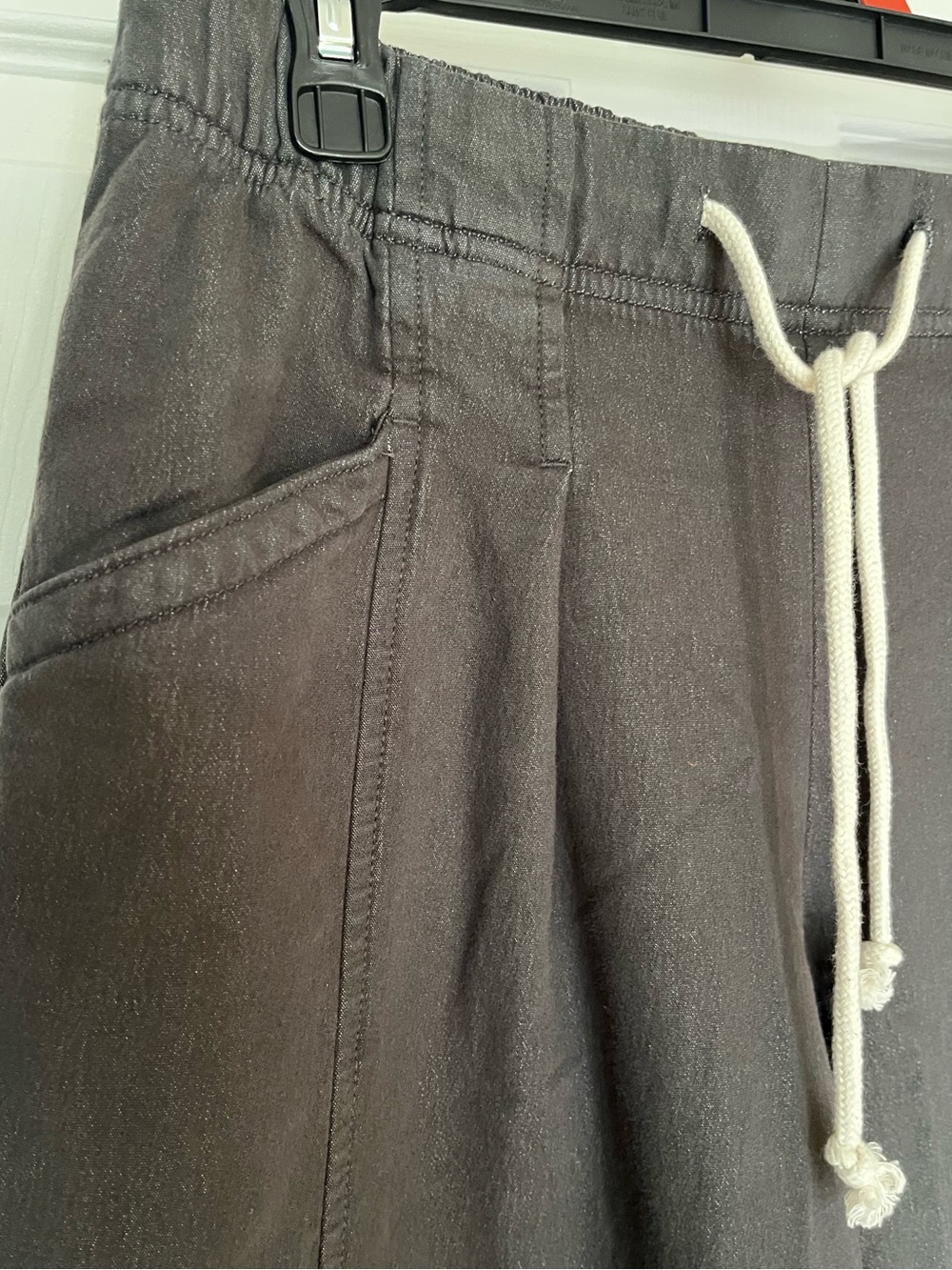 Aerie Daydream Denim Stretch Trouser - Smoke Gray - Medium Regular - Picture 9 of 9